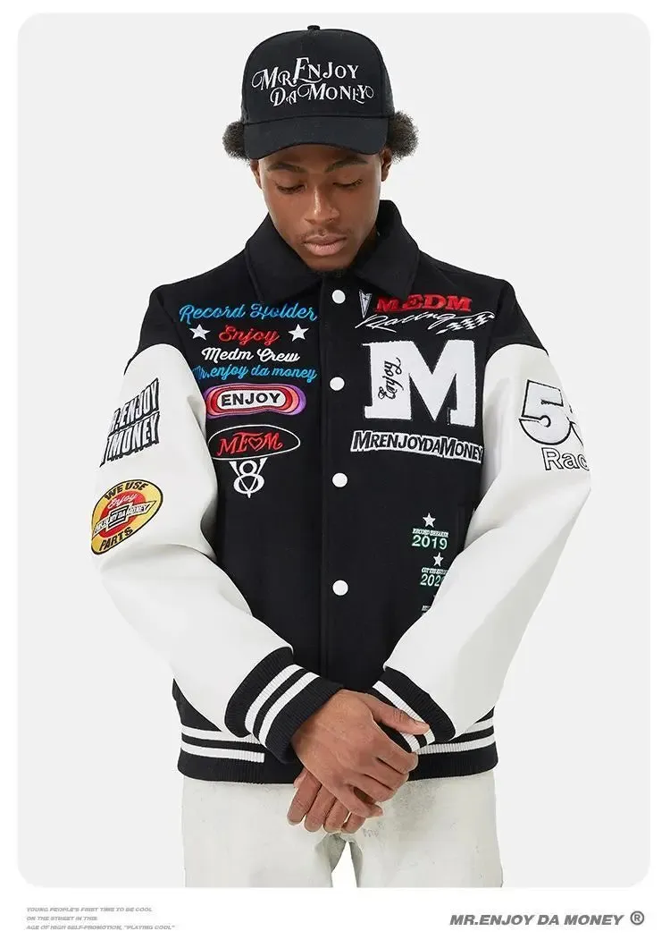American Varsity Retro Bomber baseball jacket