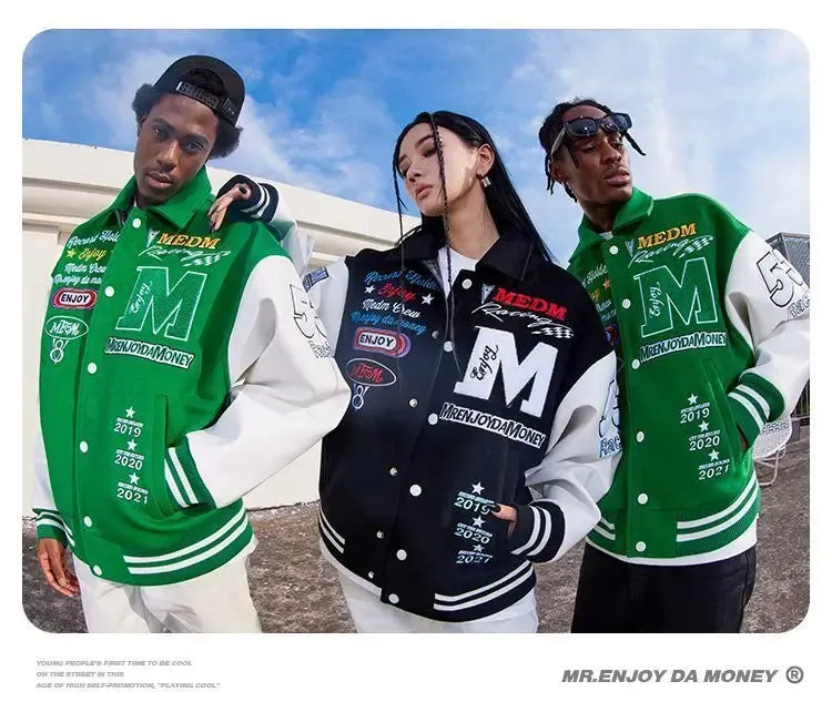 American Varsity Retro Bomber baseball jacket