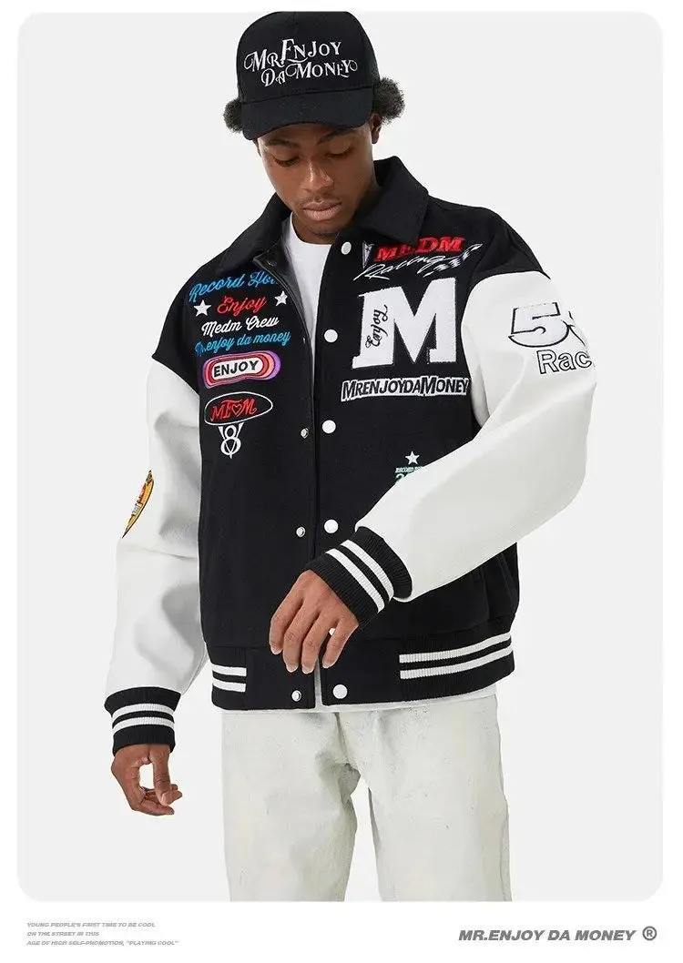 American Varsity Retro Bomber baseball jacket
