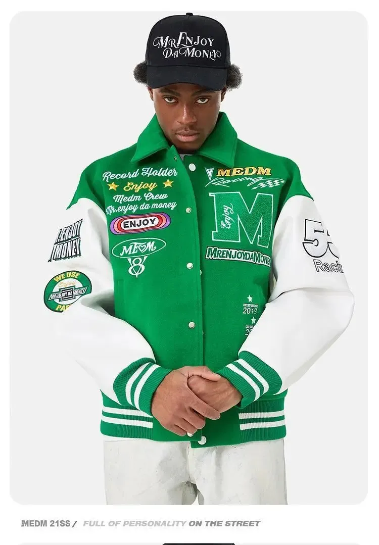 American Varsity Retro Bomber baseball jacket