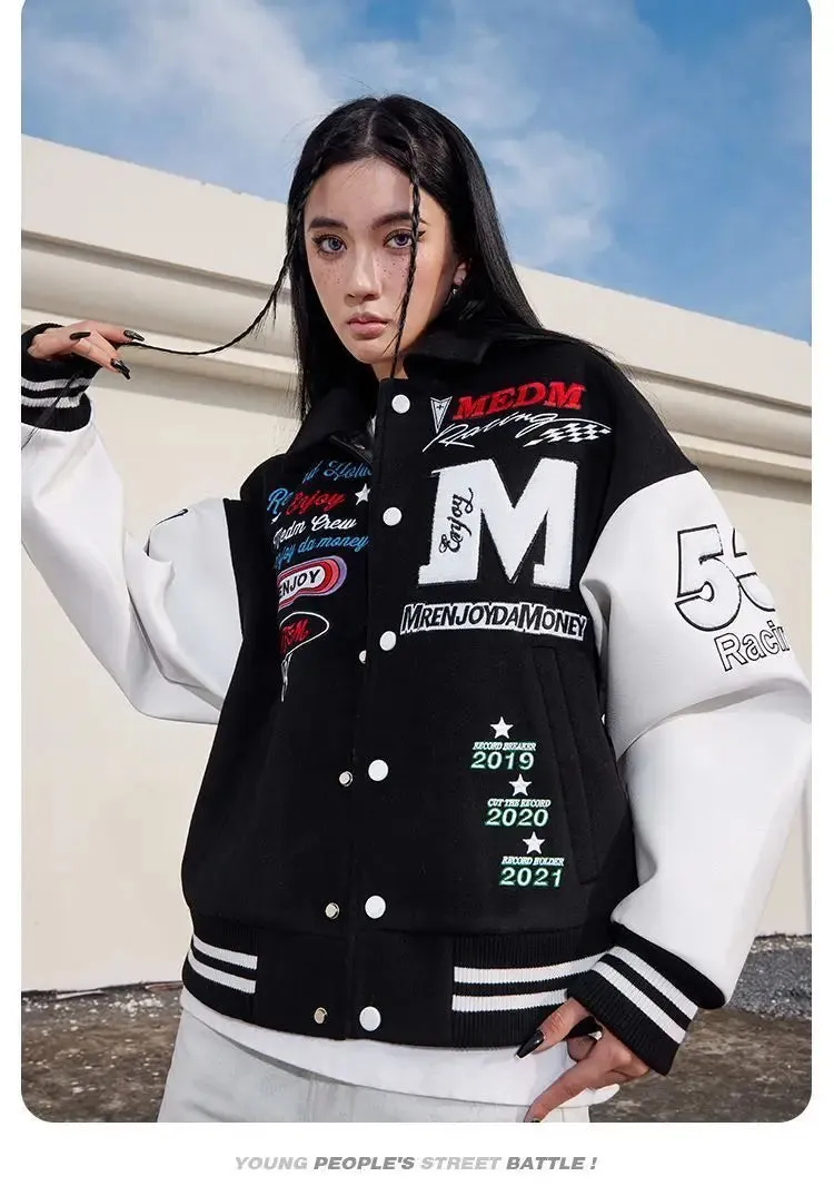 American Varsity Retro Bomber baseball jacket