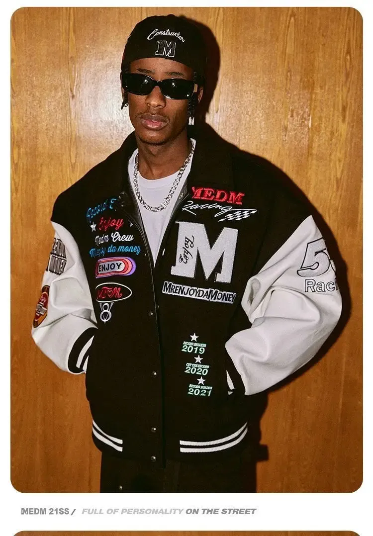 American Varsity Retro Bomber baseball jacket