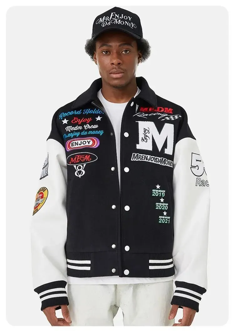 American Varsity Retro Bomber baseball jacket