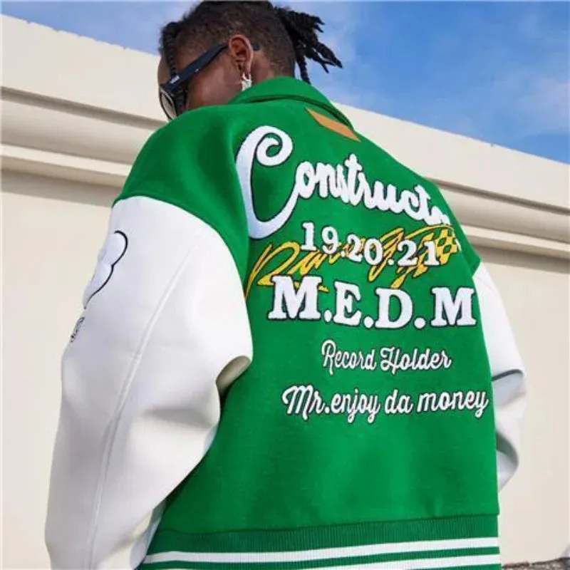 American Varsity Retro Bomber baseball jacket