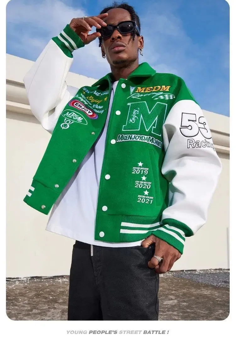 American Varsity Retro Bomber baseball jacket