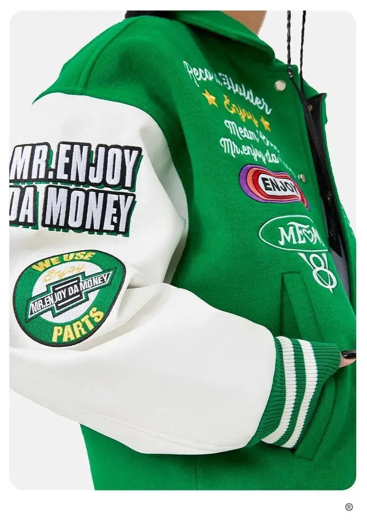 American Varsity Retro Bomber baseball jacket
