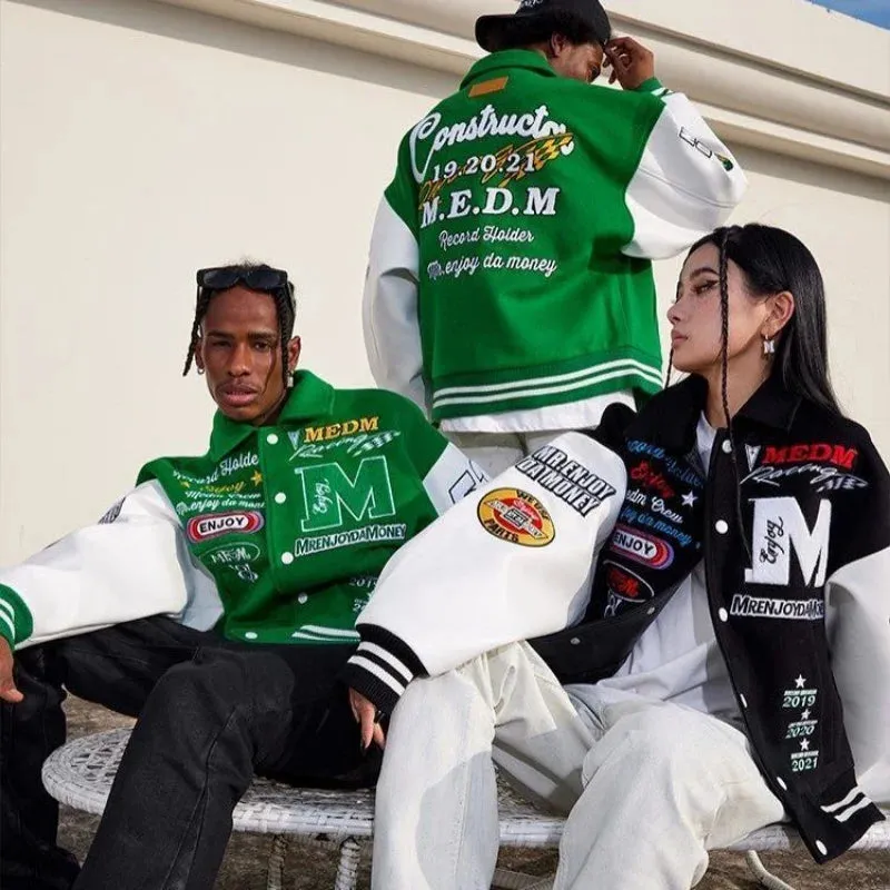 American Varsity Retro Bomber baseball jacket