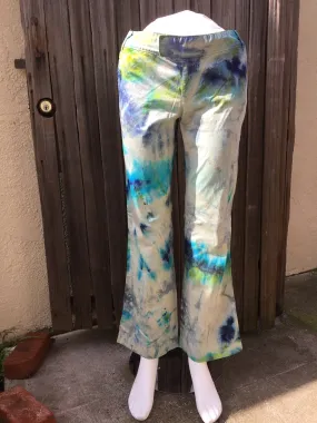 Cheerful Shibori Tie Dye Pants  by Sage Luxury