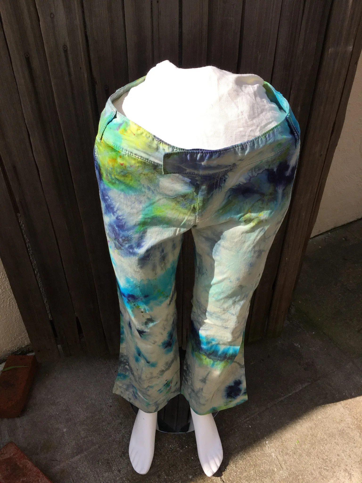 Cheerful Shibori Tie Dye Pants  by Sage Luxury