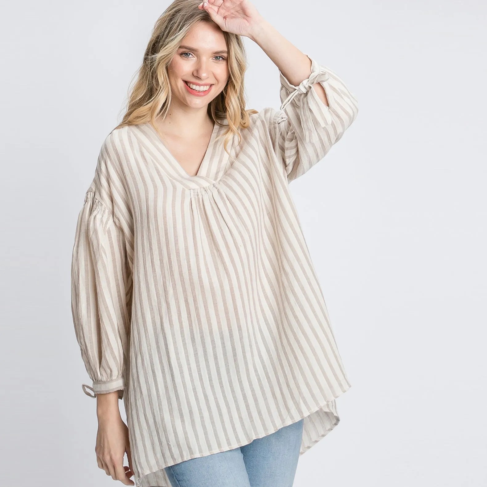Homespun Classic Stripe Tunic