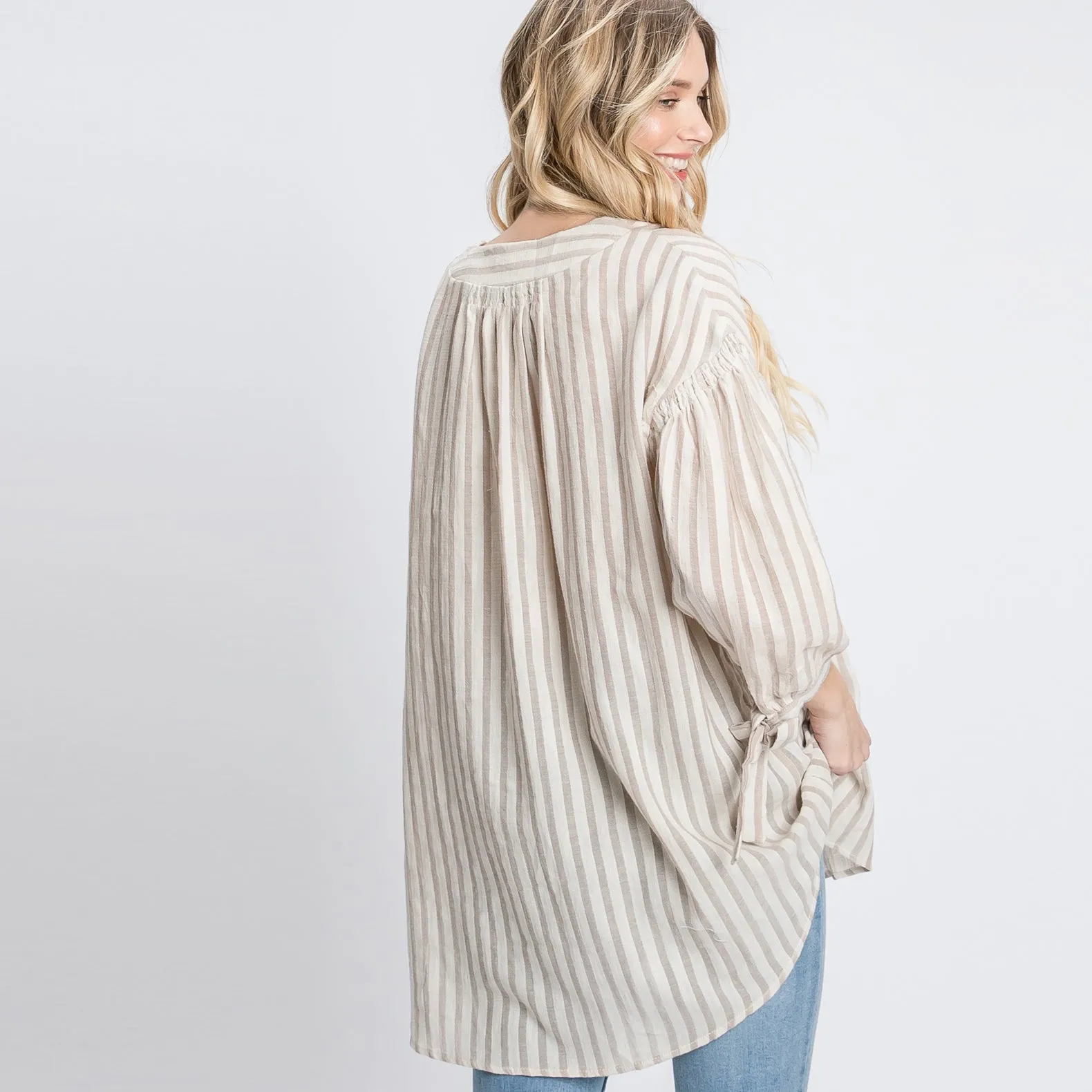 Homespun Classic Stripe Tunic