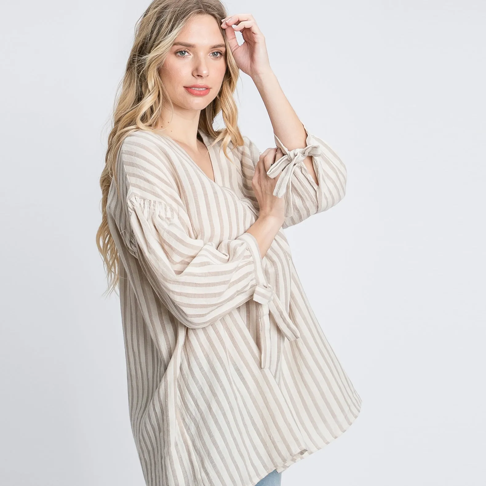 Homespun Classic Stripe Tunic