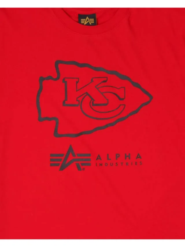 KANSAS CITY CHIEFS X ALPHA X NEW ERA T-SHIRT