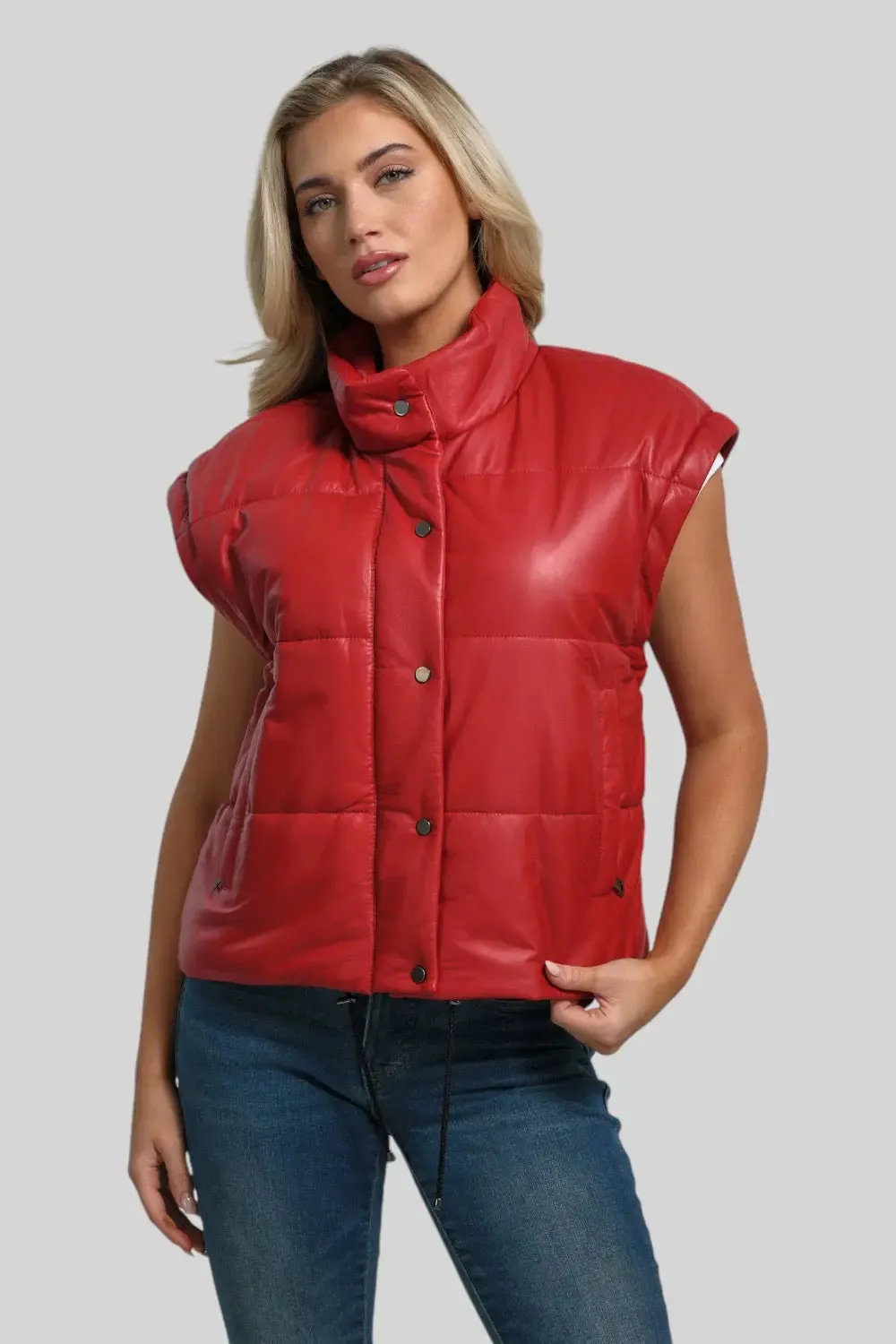 Ludovica Classic Leather Bomber