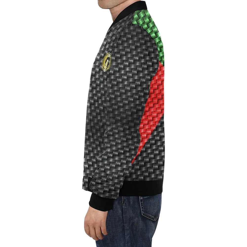 MADASTYLE All Over Print Bomber Jacket