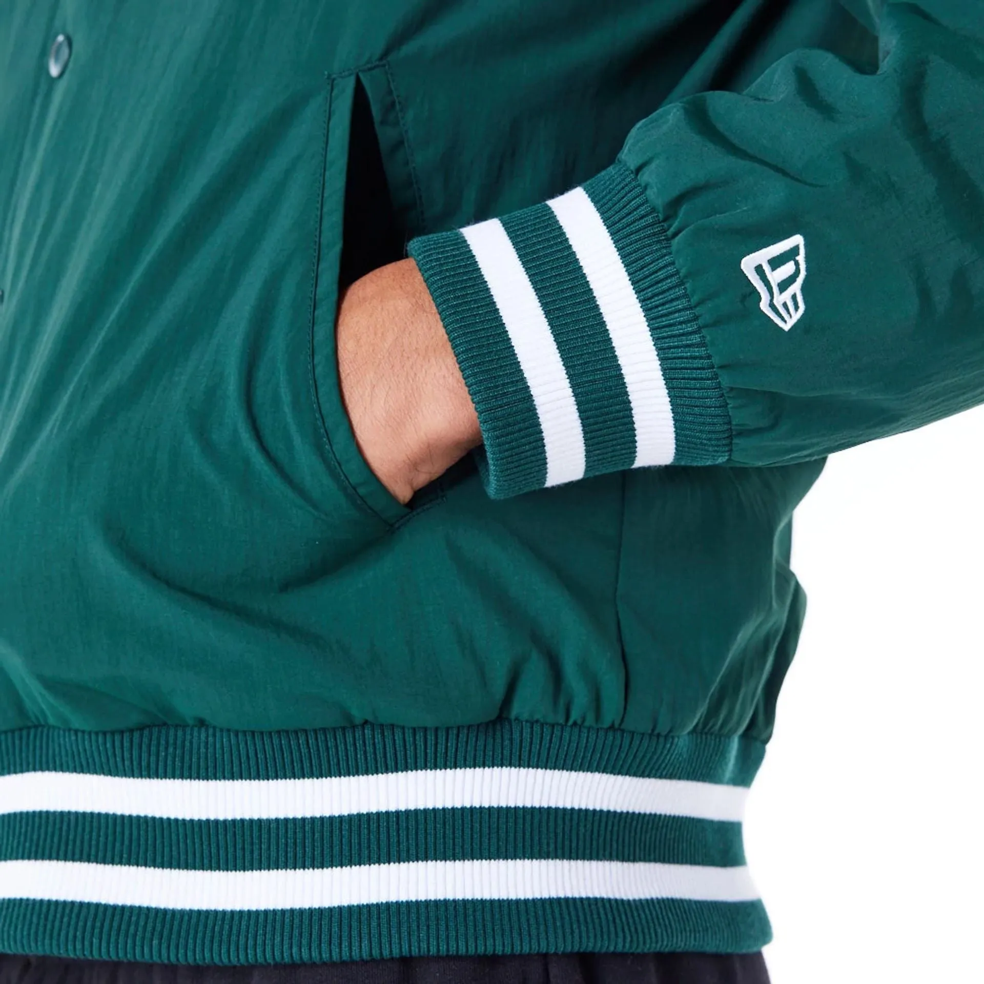 Oakland Athletics MLB Wordmark Dark Green Bomber Jacket