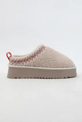 Sherpa Tessa Platfrom Slippers