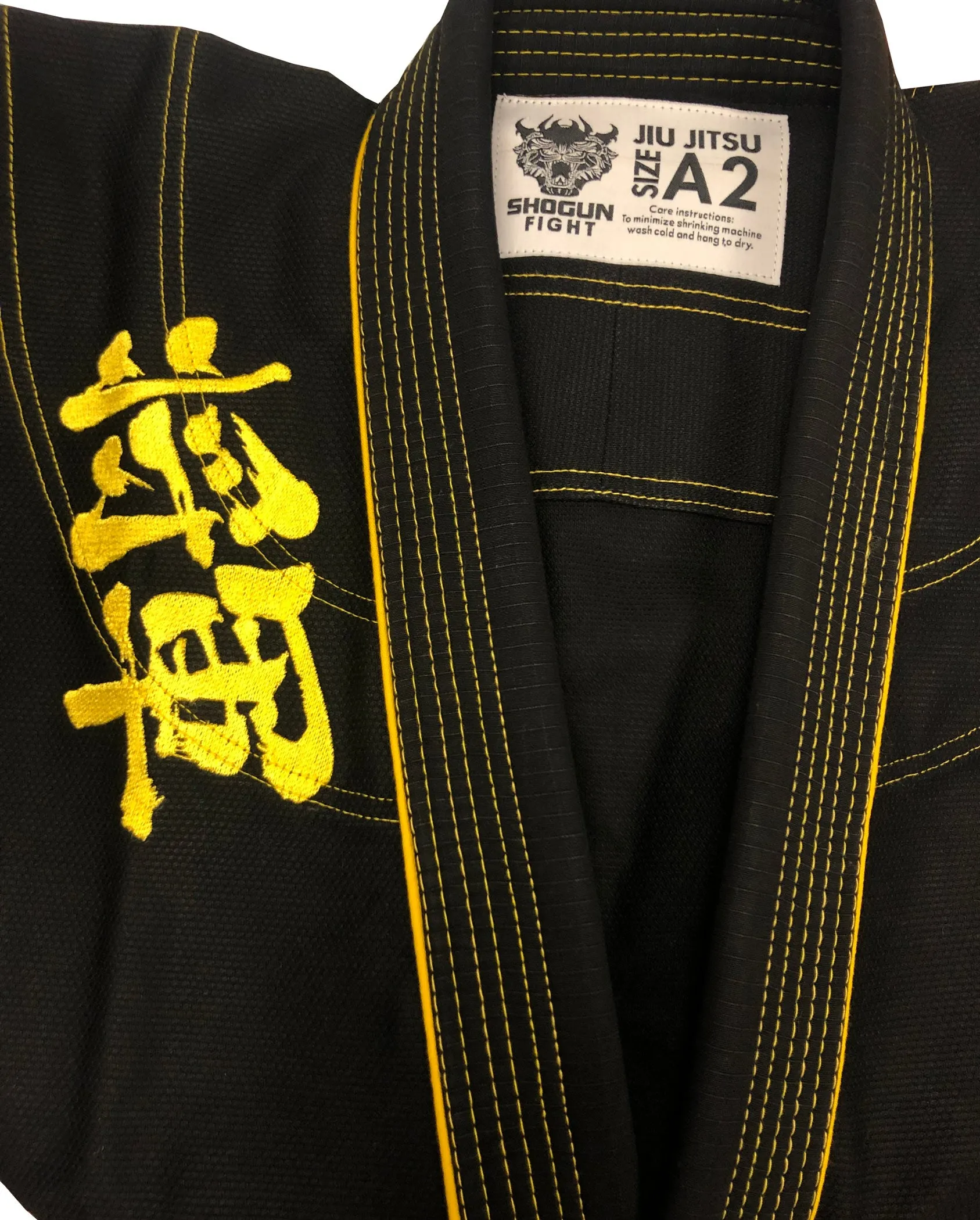 Shogun 'Kanji' Ultra-Light Black and Gold BJJ Gi