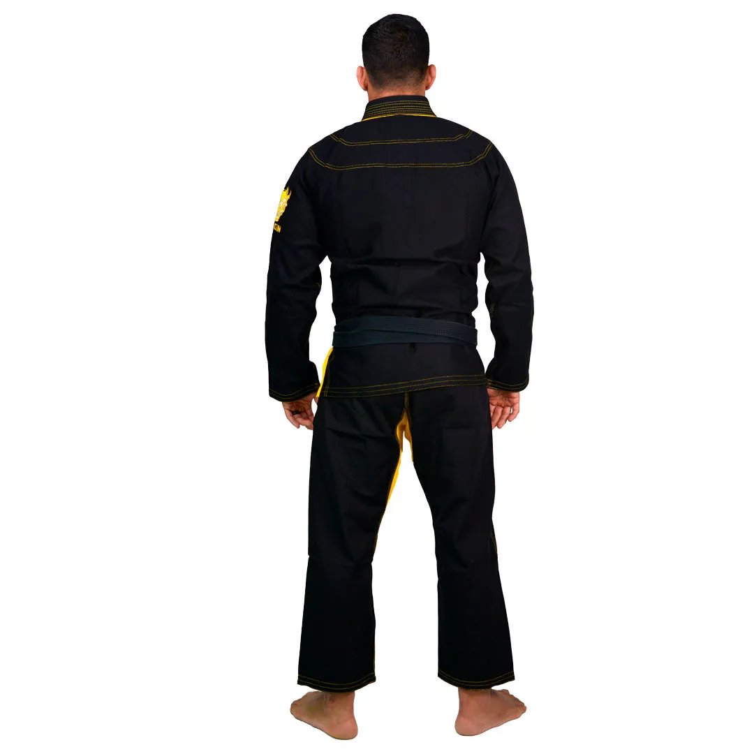 Shogun 'Kanji' Ultra-Light Black and Gold BJJ Gi