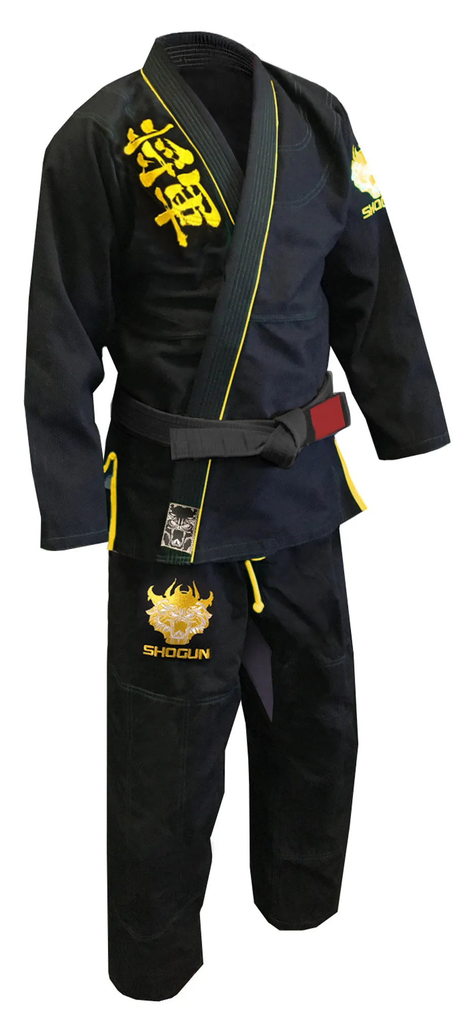 Shogun 'Kanji' Ultra-Light Black and Gold BJJ Gi