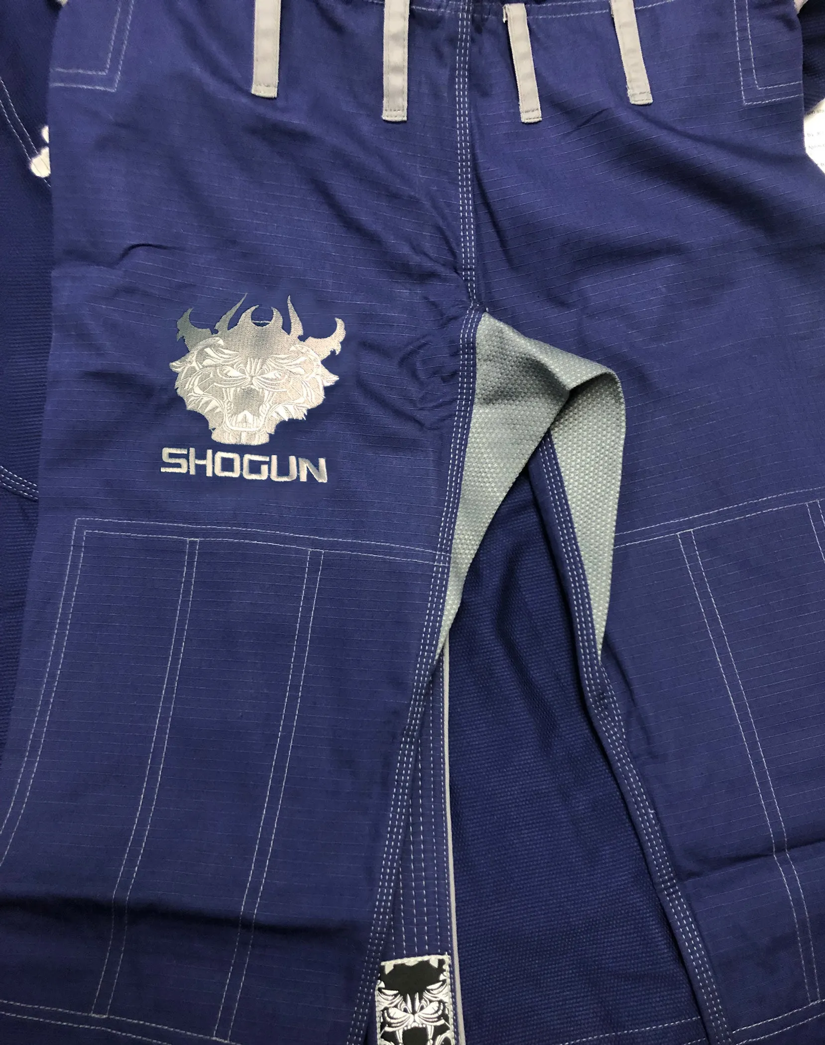 Shogun 'Kanji' Ultra-Light Blue and Silver BJJ Gi