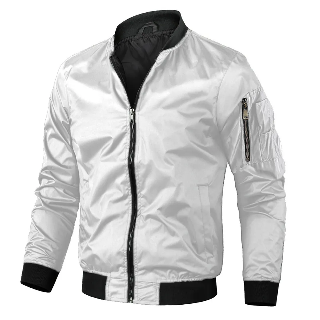 Varsity Designed Bomber Jacket for Men | Perfect for Casual Days