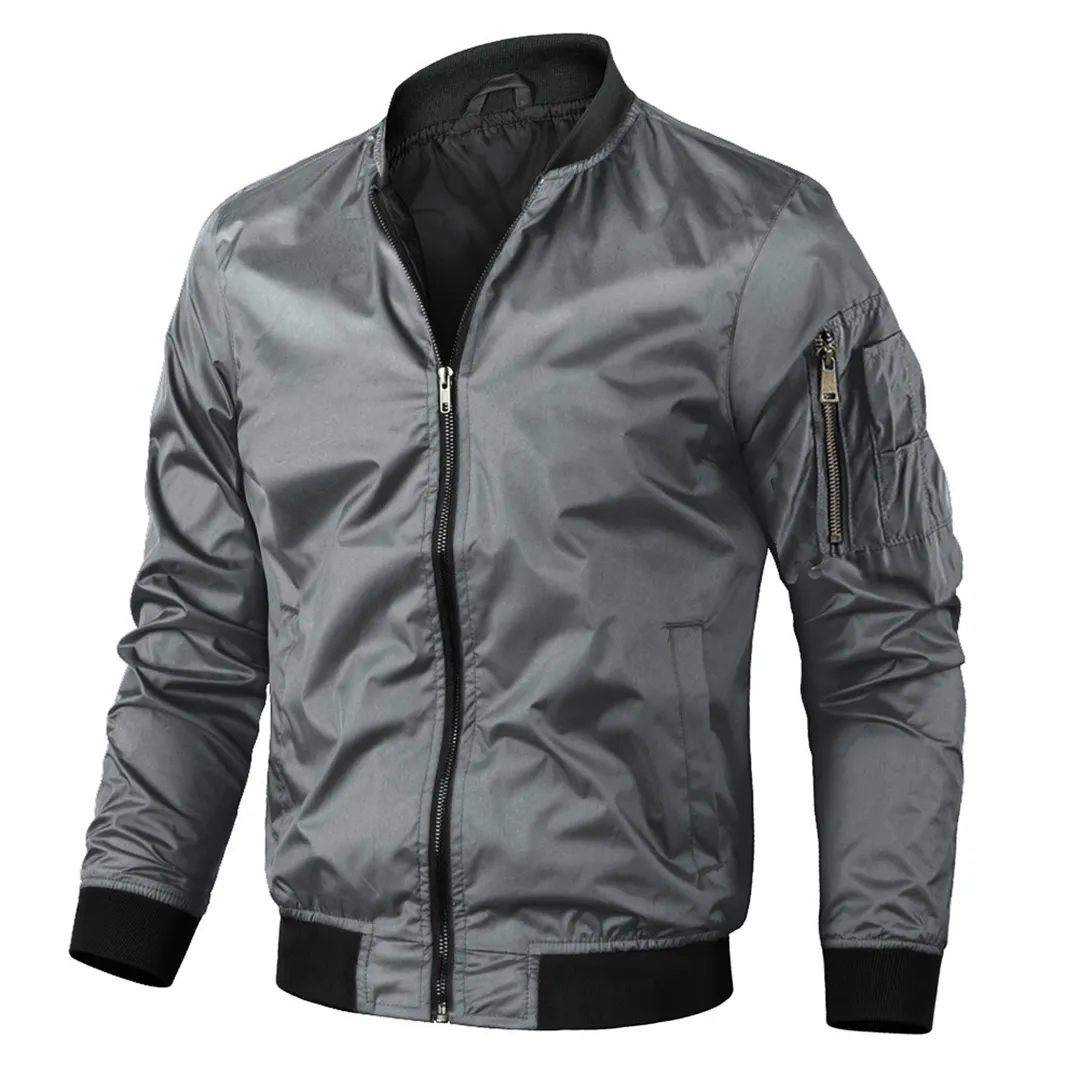 Varsity Designed Bomber Jacket for Men | Perfect for Casual Days