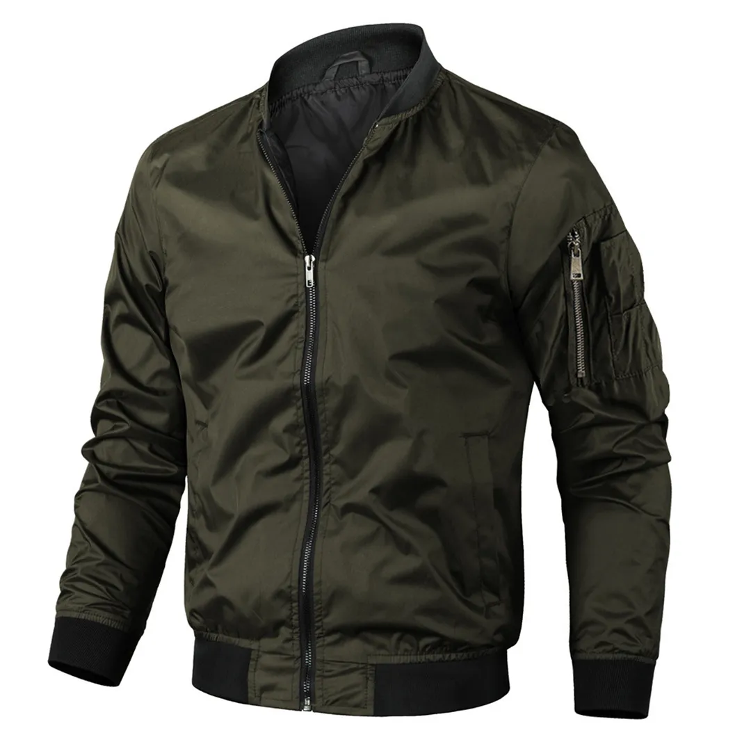 Varsity Designed Bomber Jacket for Men | Perfect for Casual Days