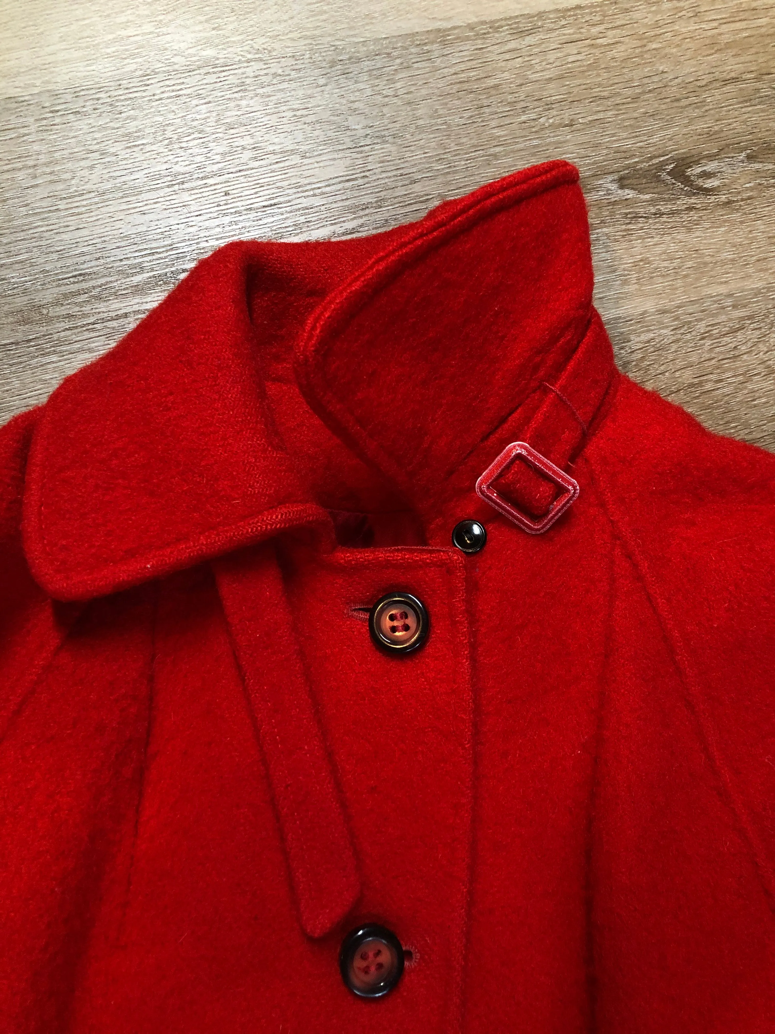 Vintage Hudson's Bay Company Red Point Blanket Coat SOLD