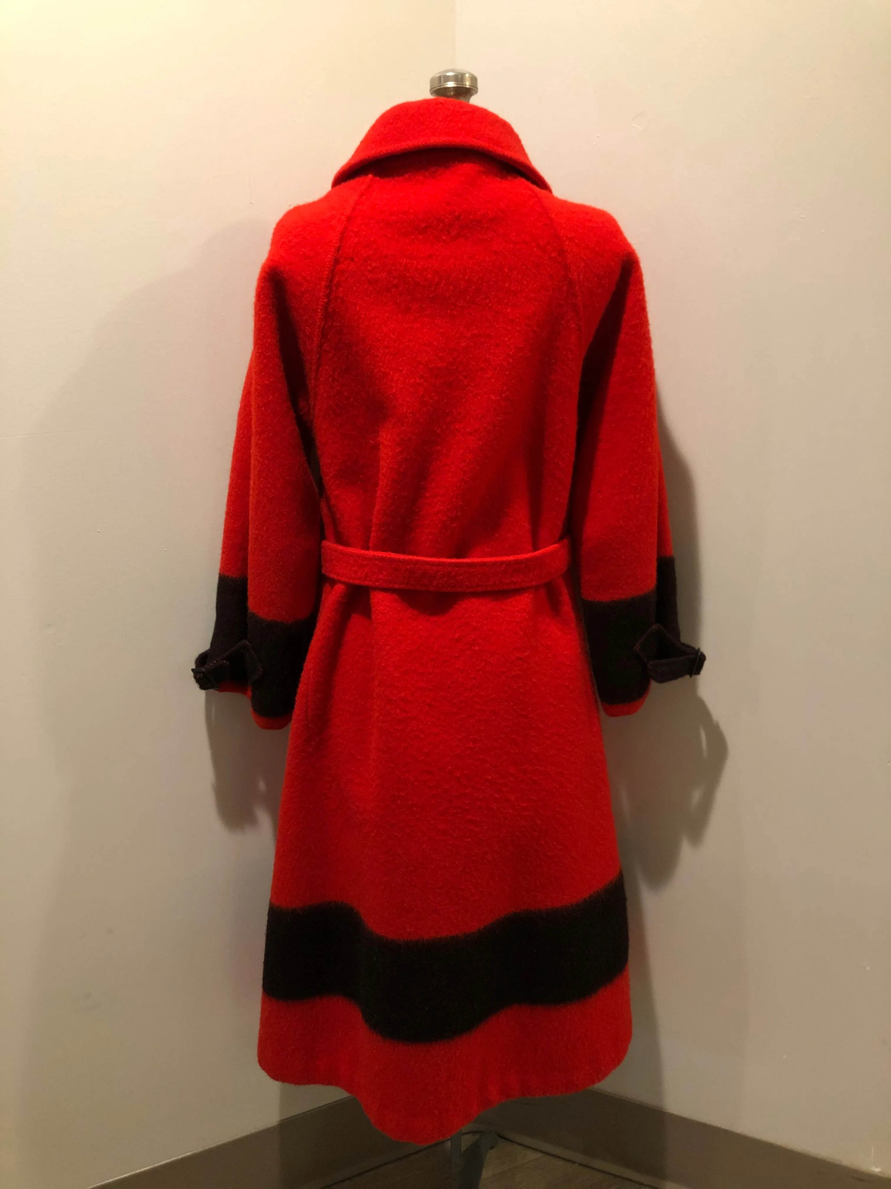 Vintage Hudson's Bay Company Red Point Blanket Coat SOLD