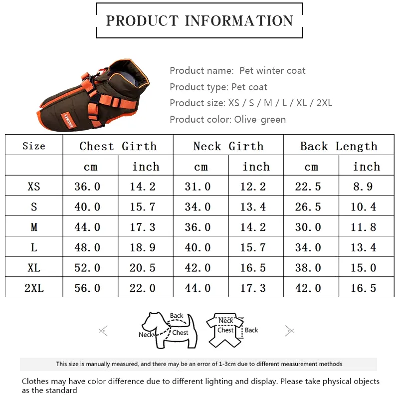 Waterproof Jacket for Dogs