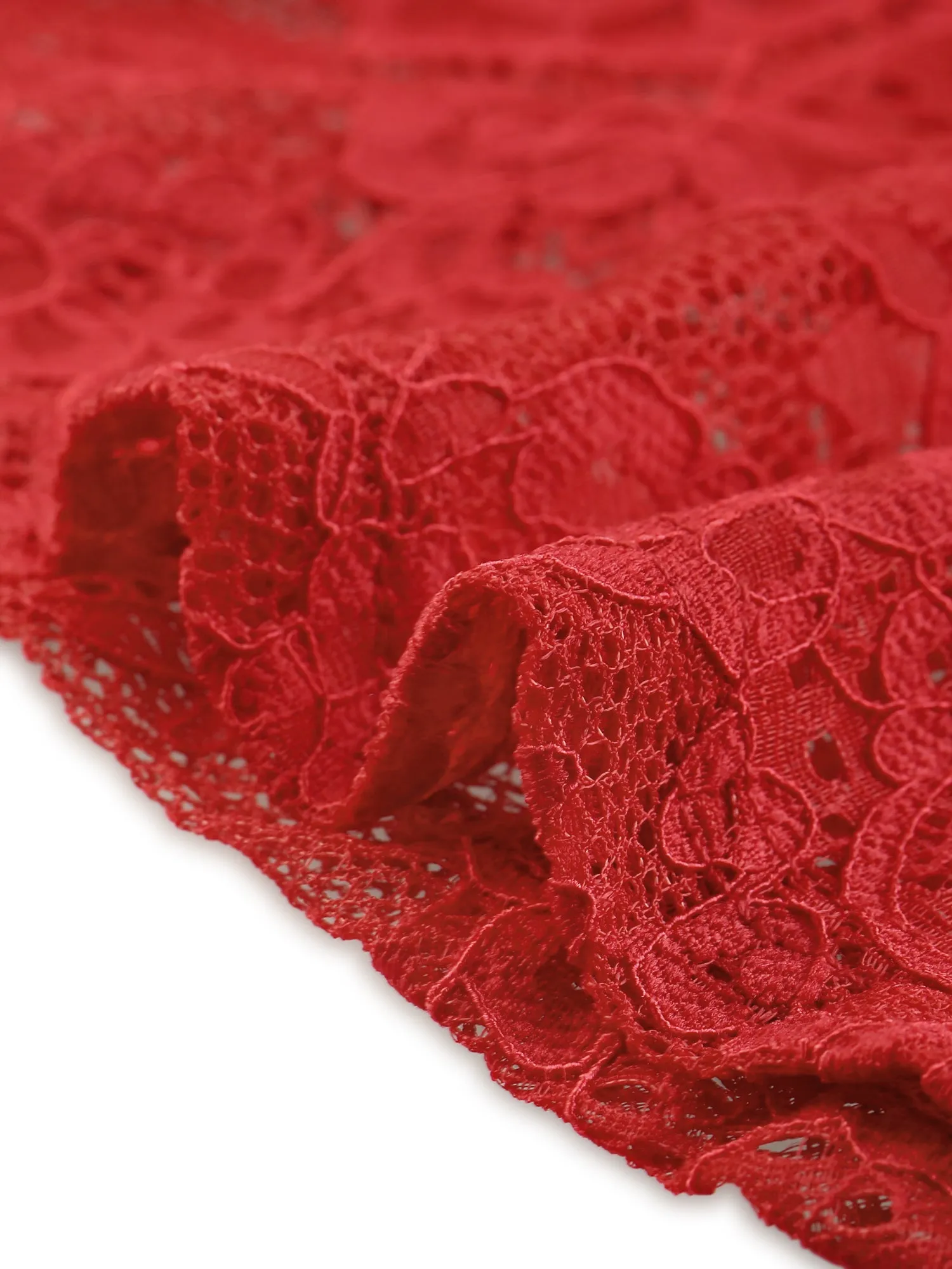 Women's Elegant Vintage Mermaid Fishtail Lace Skirt Stretch Office Bodycon Pencil Skirt