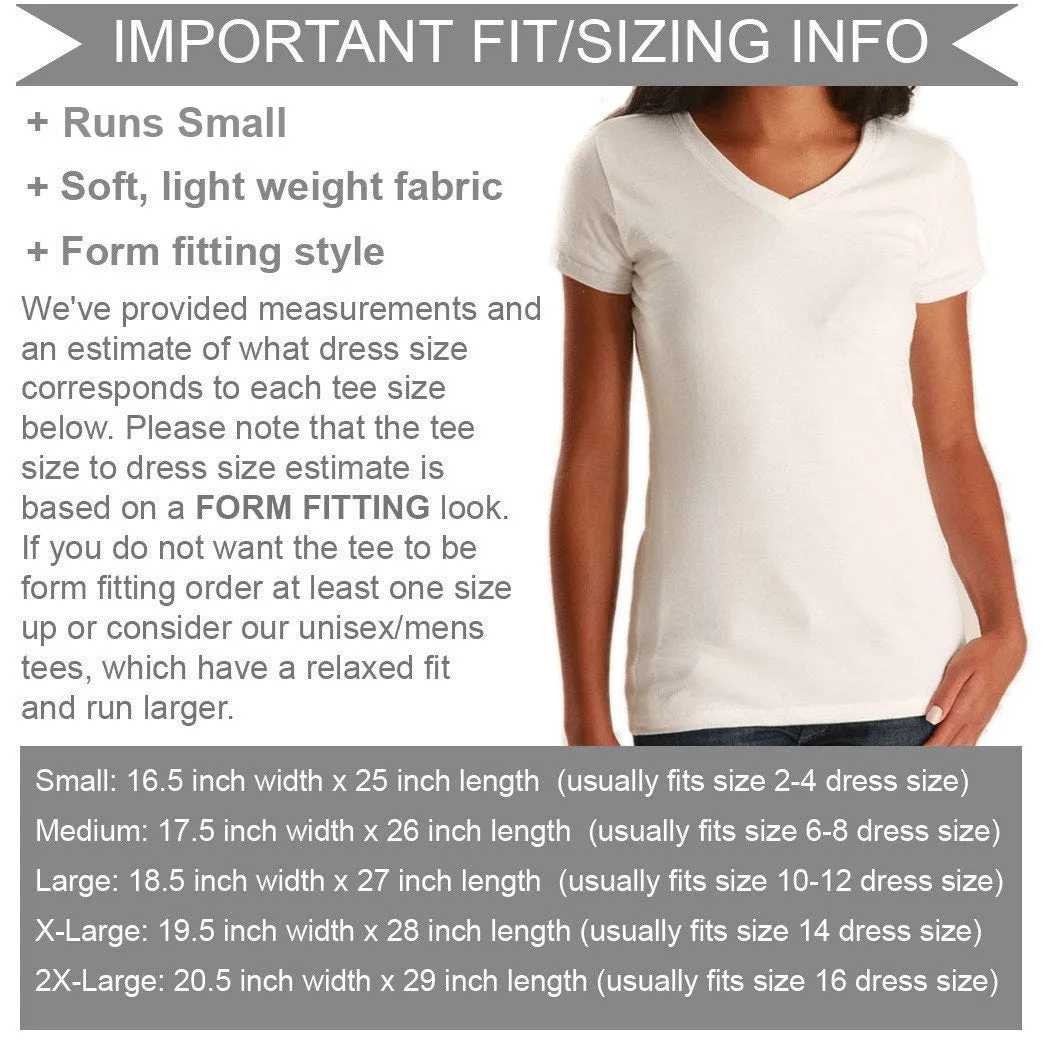 Women's Time For An Adventure Vneck T-Shirt
